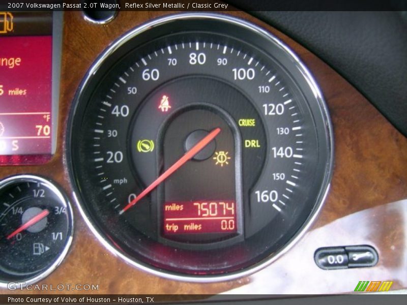 Reflex Silver Metallic / Classic Grey 2007 Volkswagen Passat 2.0T Wagon