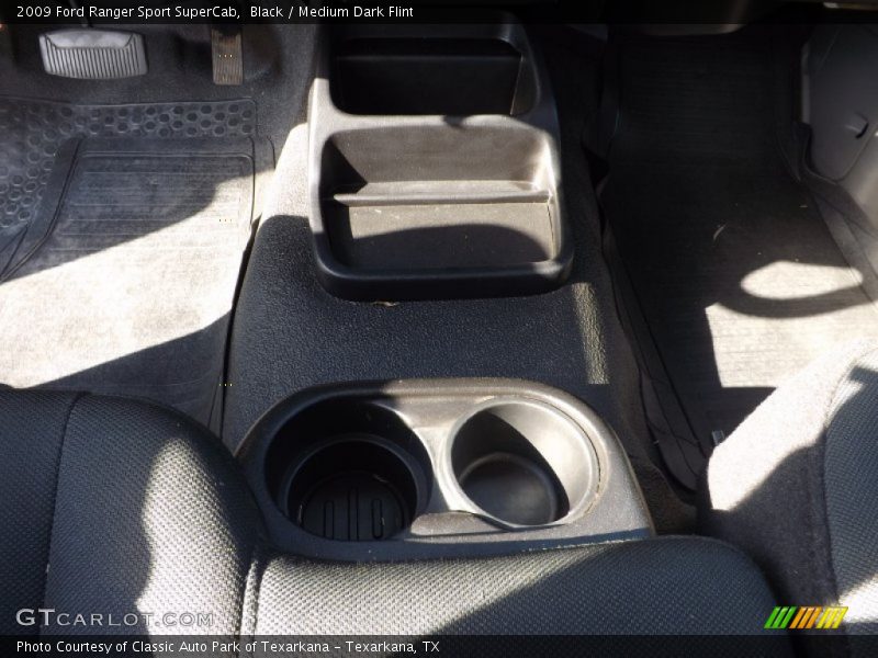 Black / Medium Dark Flint 2009 Ford Ranger Sport SuperCab