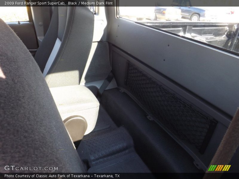 Black / Medium Dark Flint 2009 Ford Ranger Sport SuperCab