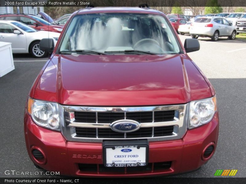 Redfire Metallic / Stone 2008 Ford Escape XLS