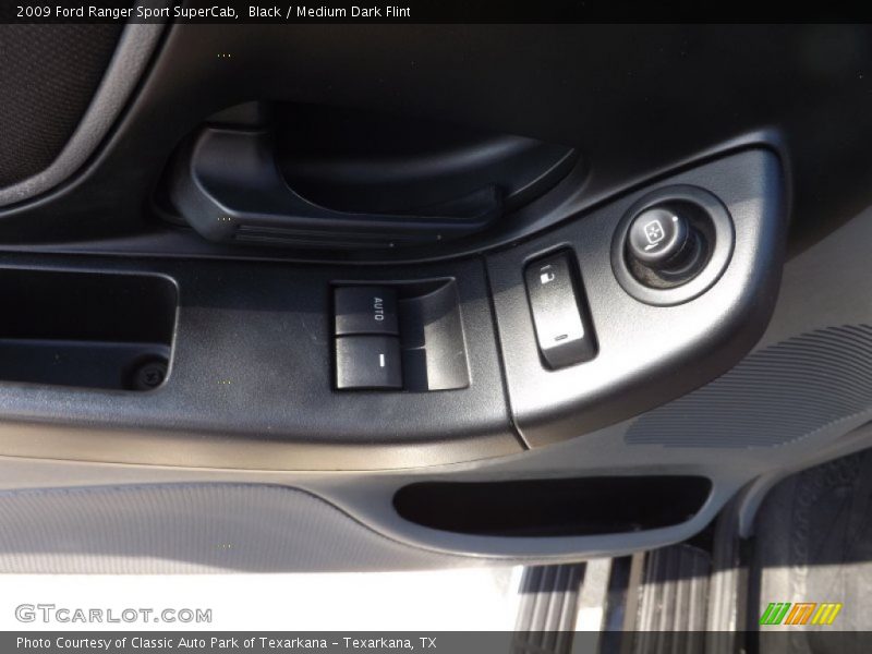 Black / Medium Dark Flint 2009 Ford Ranger Sport SuperCab