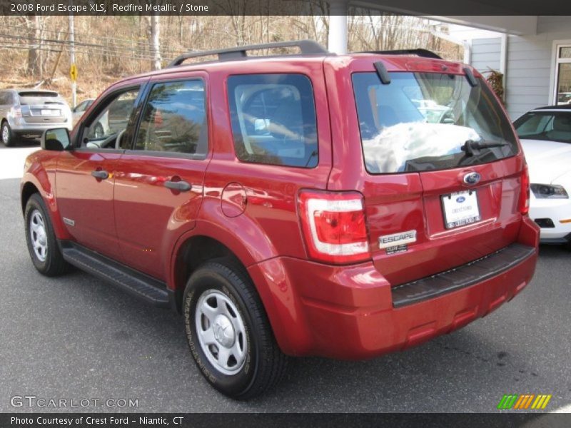 Redfire Metallic / Stone 2008 Ford Escape XLS
