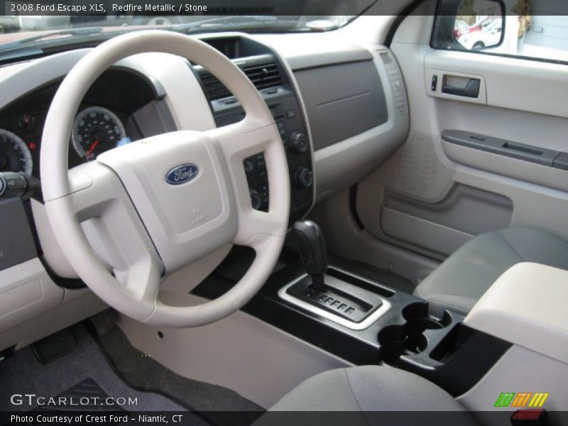 Redfire Metallic / Stone 2008 Ford Escape XLS