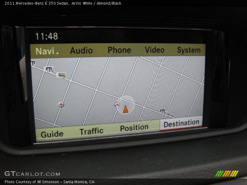 Arctic White / Almond/Black 2011 Mercedes-Benz E 350 Sedan