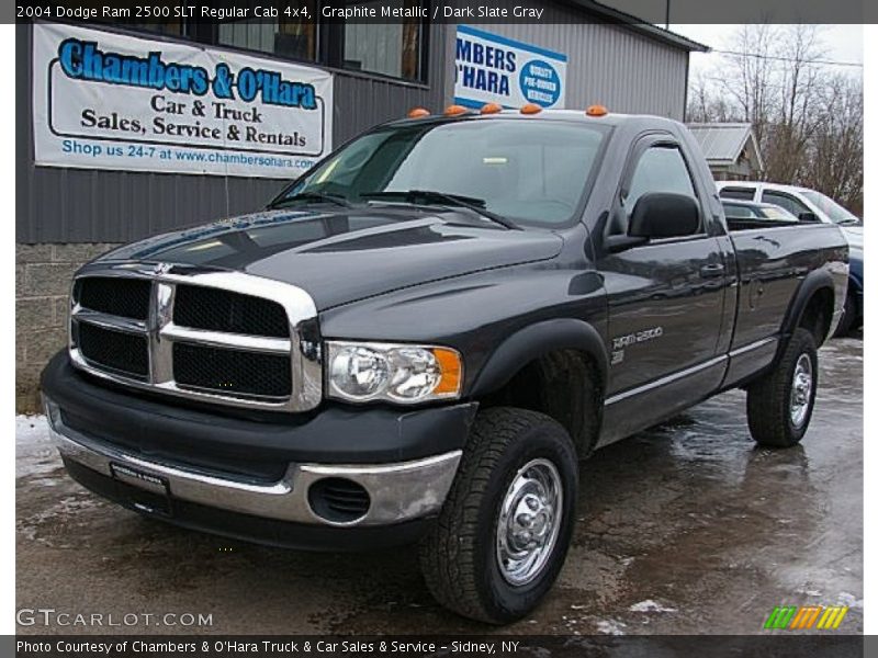 Graphite Metallic / Dark Slate Gray 2004 Dodge Ram 2500 SLT Regular Cab 4x4