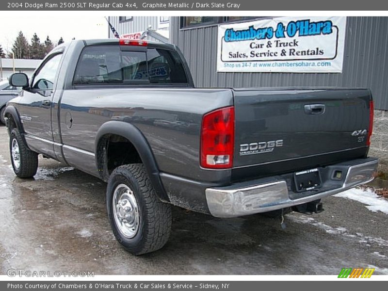Graphite Metallic / Dark Slate Gray 2004 Dodge Ram 2500 SLT Regular Cab 4x4