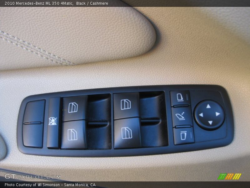 Black / Cashmere 2010 Mercedes-Benz ML 350 4Matic