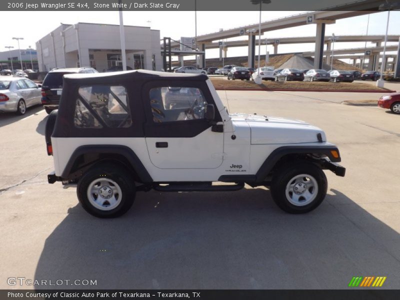 Stone White / Dark Slate Gray 2006 Jeep Wrangler SE 4x4