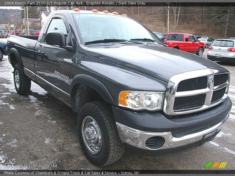 Graphite Metallic / Dark Slate Gray 2004 Dodge Ram 2500 SLT Regular Cab 4x4