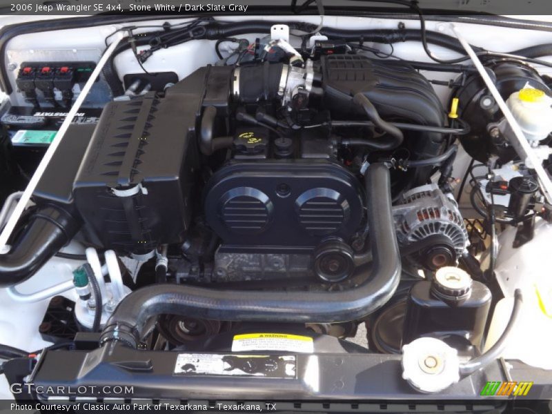 Stone White / Dark Slate Gray 2006 Jeep Wrangler SE 4x4