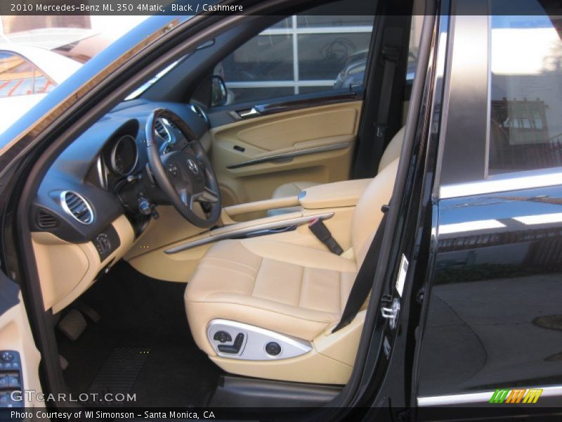 Black / Cashmere 2010 Mercedes-Benz ML 350 4Matic