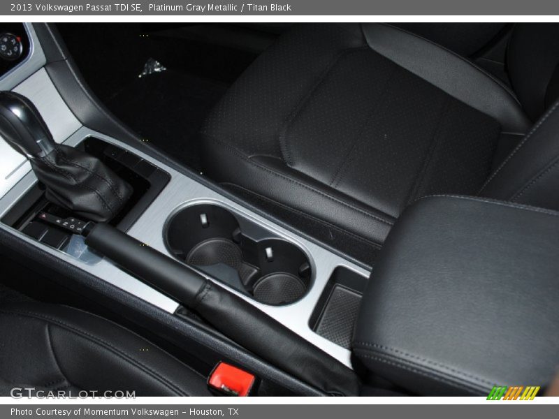 Platinum Gray Metallic / Titan Black 2013 Volkswagen Passat TDI SE