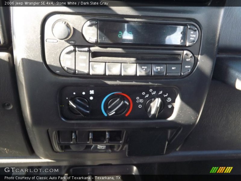 Stone White / Dark Slate Gray 2006 Jeep Wrangler SE 4x4