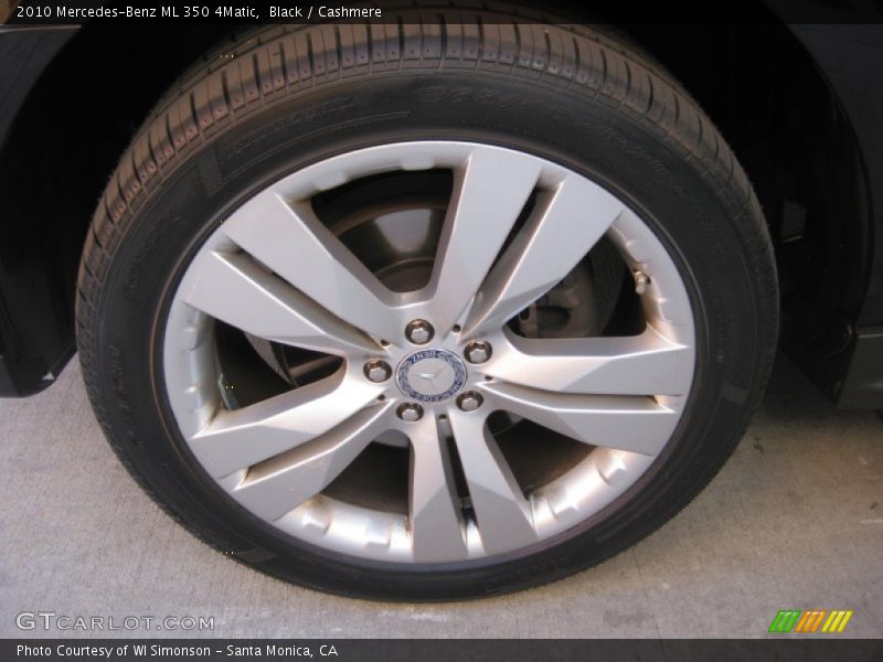 Black / Cashmere 2010 Mercedes-Benz ML 350 4Matic
