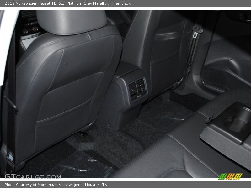 Platinum Gray Metallic / Titan Black 2013 Volkswagen Passat TDI SE