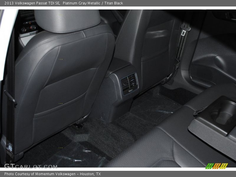 Platinum Gray Metallic / Titan Black 2013 Volkswagen Passat TDI SE