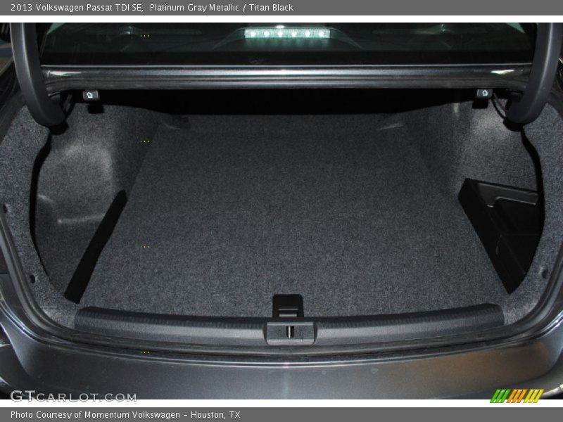 Platinum Gray Metallic / Titan Black 2013 Volkswagen Passat TDI SE