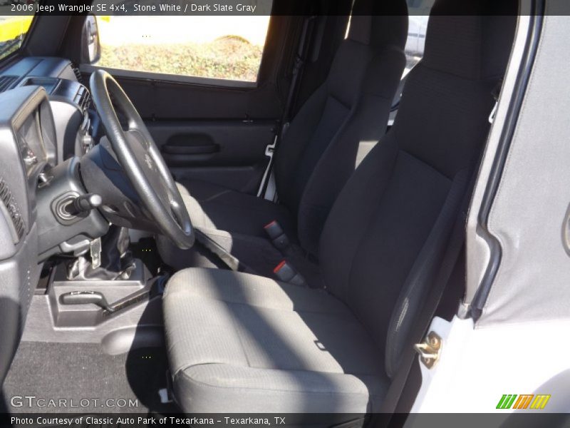 Stone White / Dark Slate Gray 2006 Jeep Wrangler SE 4x4