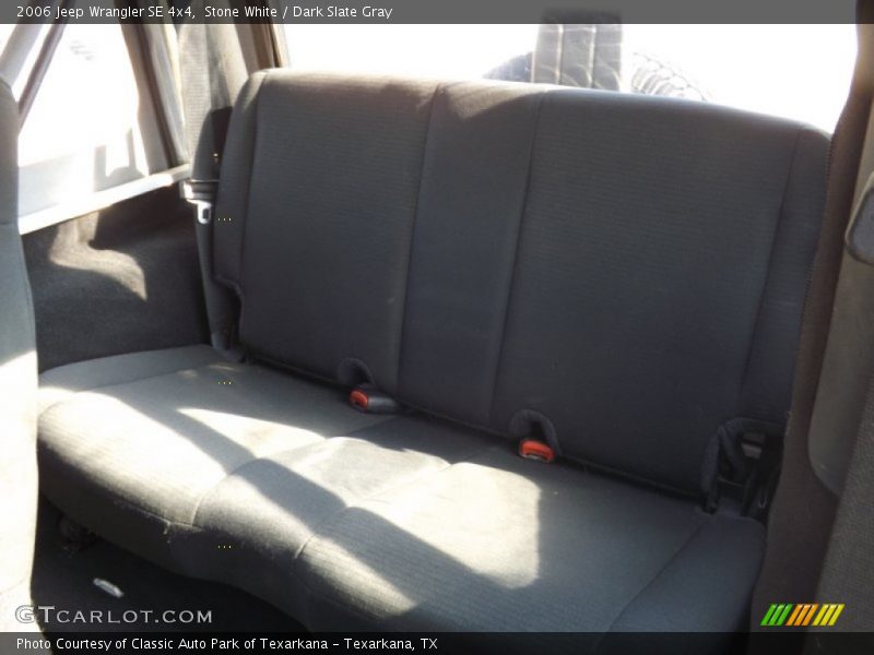 Stone White / Dark Slate Gray 2006 Jeep Wrangler SE 4x4