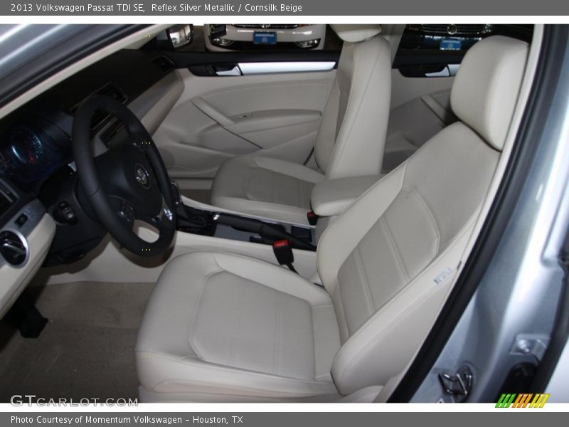  2013 Passat TDI SE Cornsilk Beige Interior