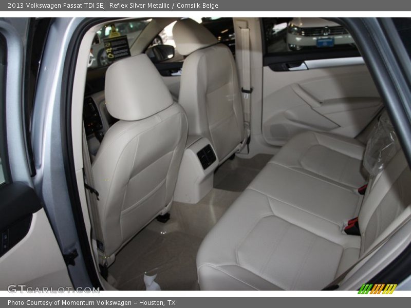 Reflex Silver Metallic / Cornsilk Beige 2013 Volkswagen Passat TDI SE
