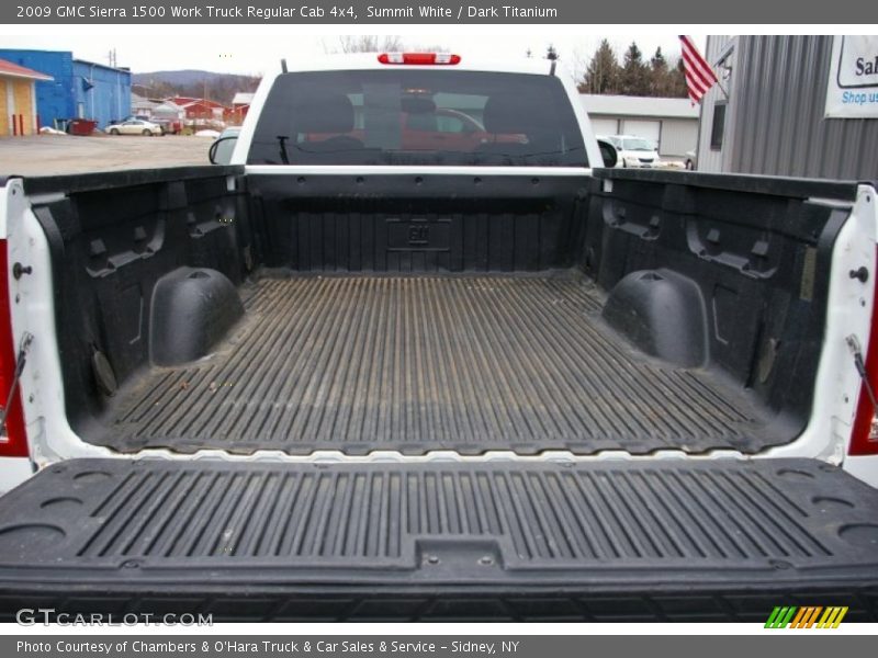 Summit White / Dark Titanium 2009 GMC Sierra 1500 Work Truck Regular Cab 4x4