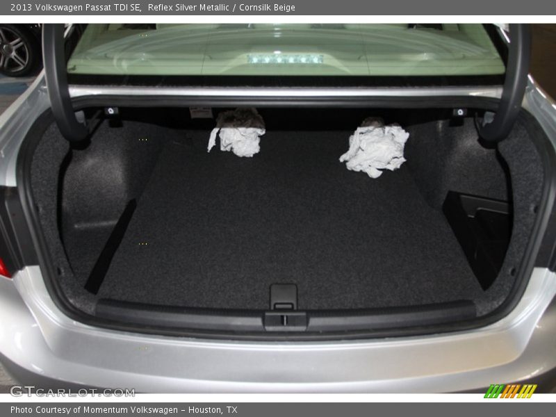 Reflex Silver Metallic / Cornsilk Beige 2013 Volkswagen Passat TDI SE