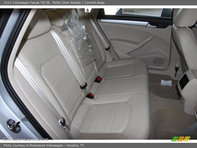 Reflex Silver Metallic / Cornsilk Beige 2013 Volkswagen Passat TDI SE