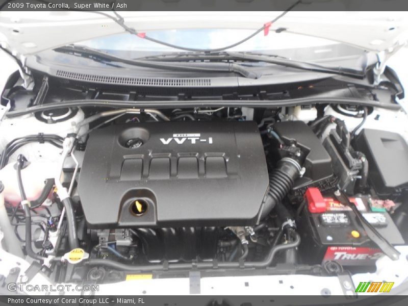 Super White / Ash 2009 Toyota Corolla