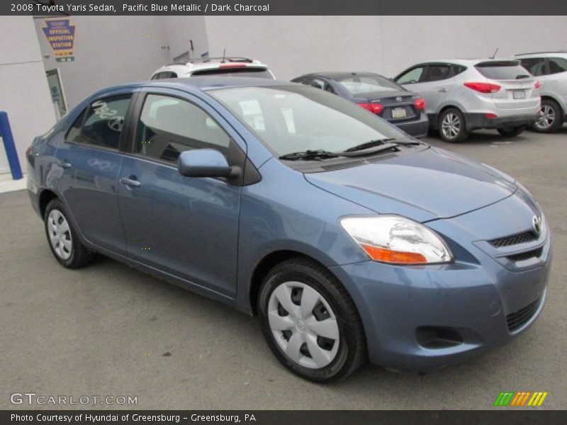 Front 3/4 View of 2008 Yaris Sedan