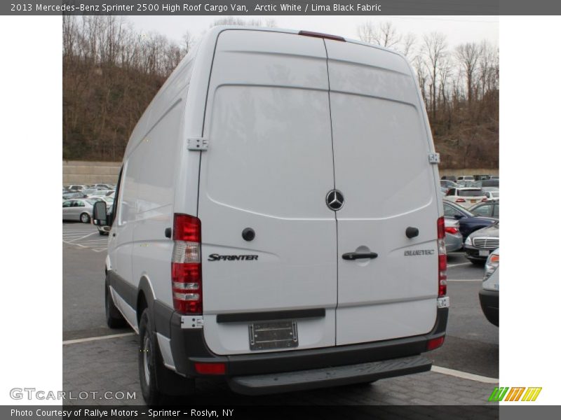 Arctic White / Lima Black Fabric 2013 Mercedes-Benz Sprinter 2500 High Roof Cargo Van