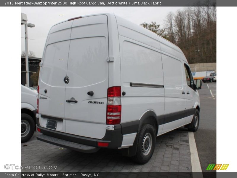 Arctic White / Lima Black Fabric 2013 Mercedes-Benz Sprinter 2500 High Roof Cargo Van