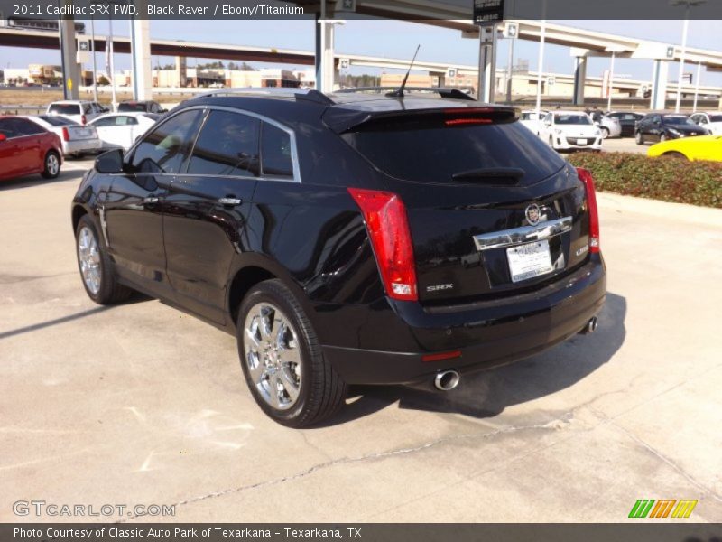 Black Raven / Ebony/Titanium 2011 Cadillac SRX FWD