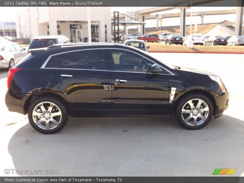Black Raven / Ebony/Titanium 2011 Cadillac SRX FWD