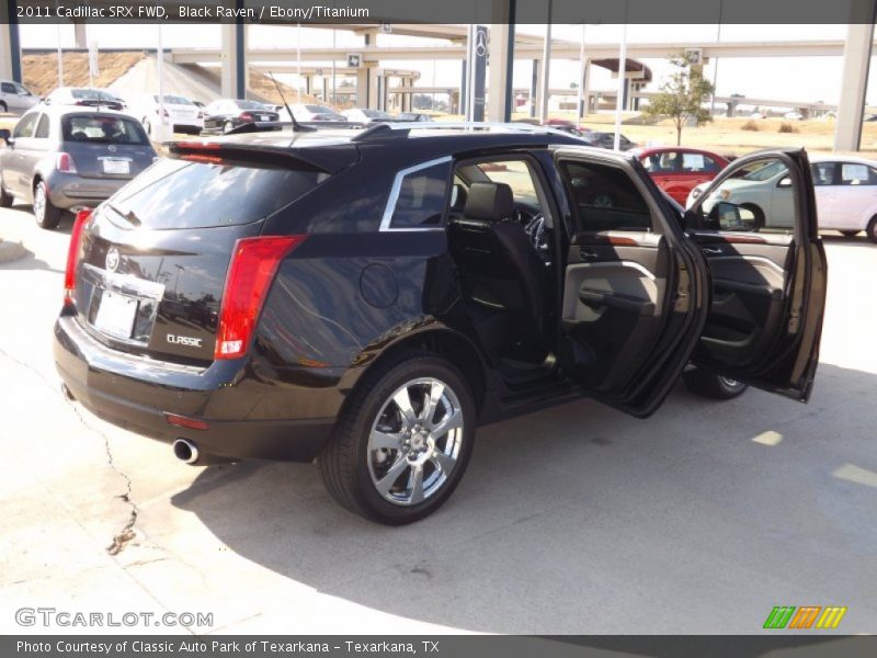 Black Raven / Ebony/Titanium 2011 Cadillac SRX FWD