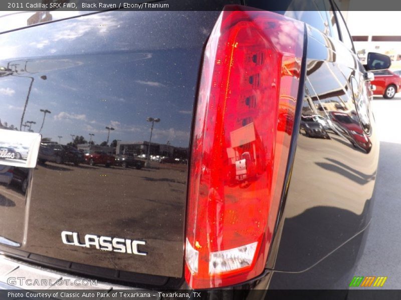 Black Raven / Ebony/Titanium 2011 Cadillac SRX FWD