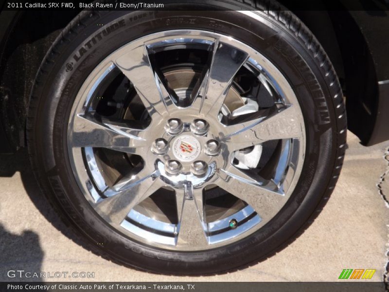 Black Raven / Ebony/Titanium 2011 Cadillac SRX FWD