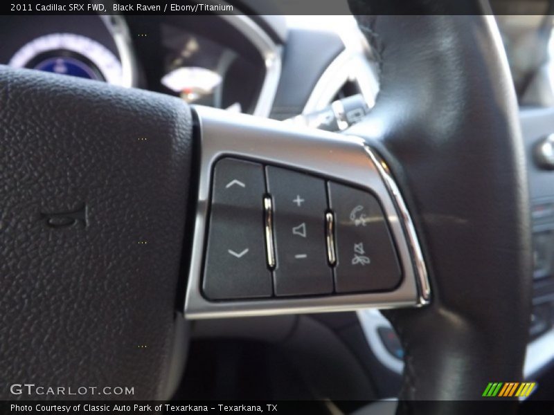 Black Raven / Ebony/Titanium 2011 Cadillac SRX FWD