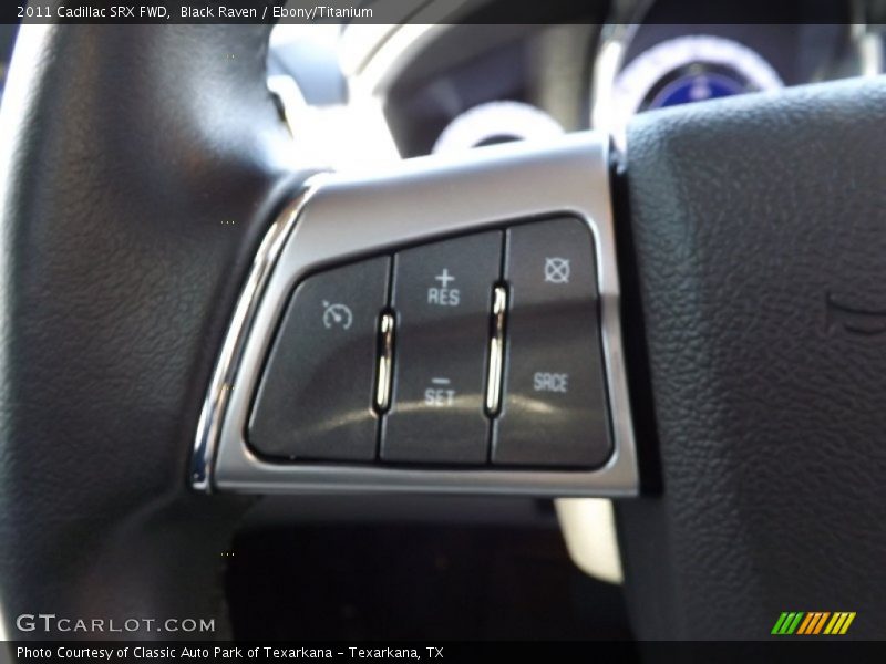 Black Raven / Ebony/Titanium 2011 Cadillac SRX FWD