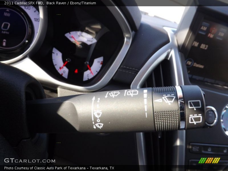 Black Raven / Ebony/Titanium 2011 Cadillac SRX FWD