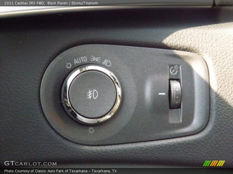 Black Raven / Ebony/Titanium 2011 Cadillac SRX FWD