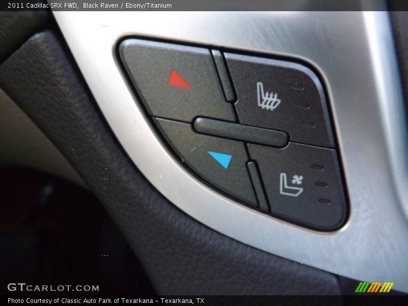 Black Raven / Ebony/Titanium 2011 Cadillac SRX FWD