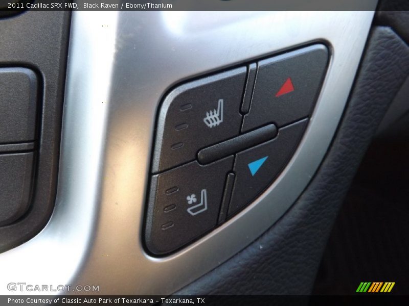 Black Raven / Ebony/Titanium 2011 Cadillac SRX FWD
