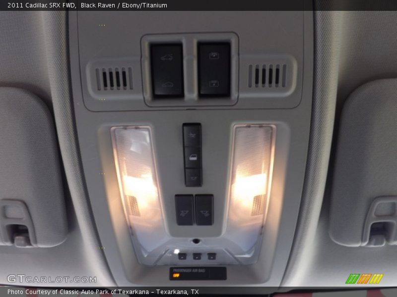 Black Raven / Ebony/Titanium 2011 Cadillac SRX FWD