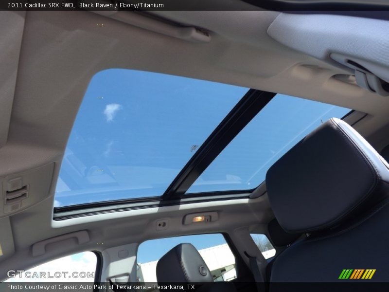Black Raven / Ebony/Titanium 2011 Cadillac SRX FWD