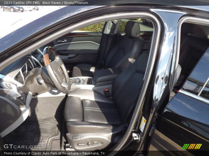 Black Raven / Ebony/Titanium 2011 Cadillac SRX FWD