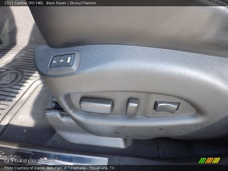 Black Raven / Ebony/Titanium 2011 Cadillac SRX FWD