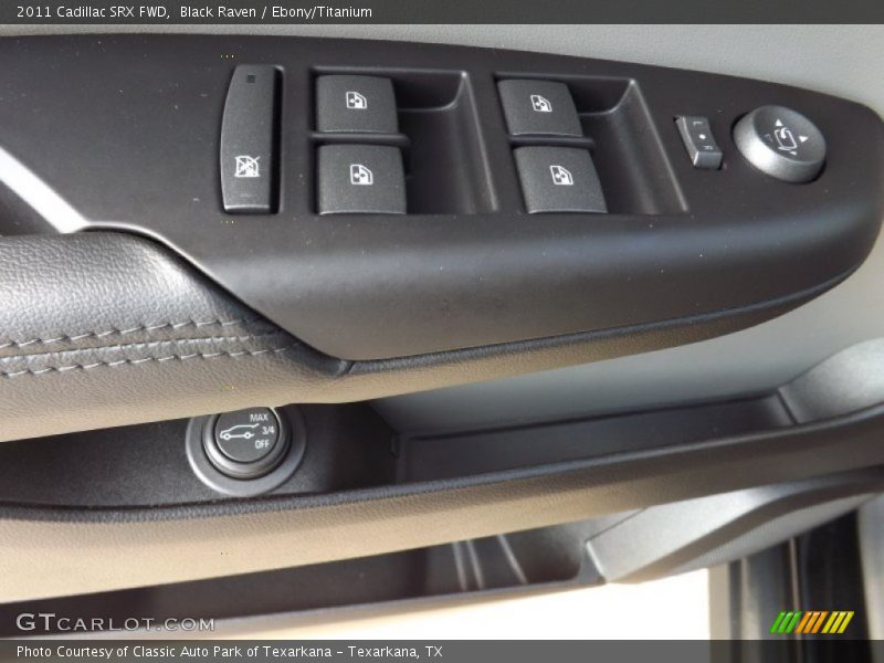 Black Raven / Ebony/Titanium 2011 Cadillac SRX FWD
