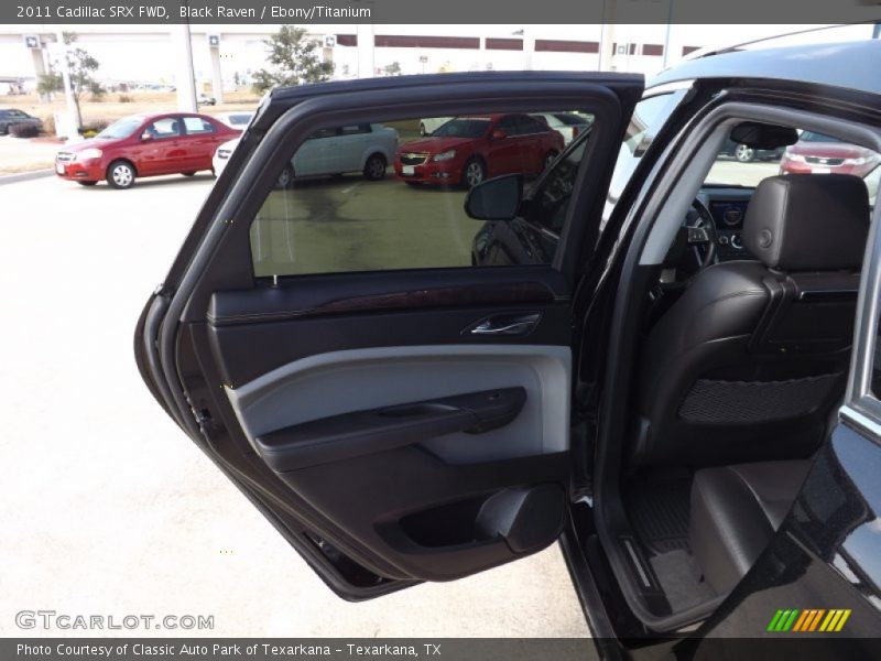 Black Raven / Ebony/Titanium 2011 Cadillac SRX FWD