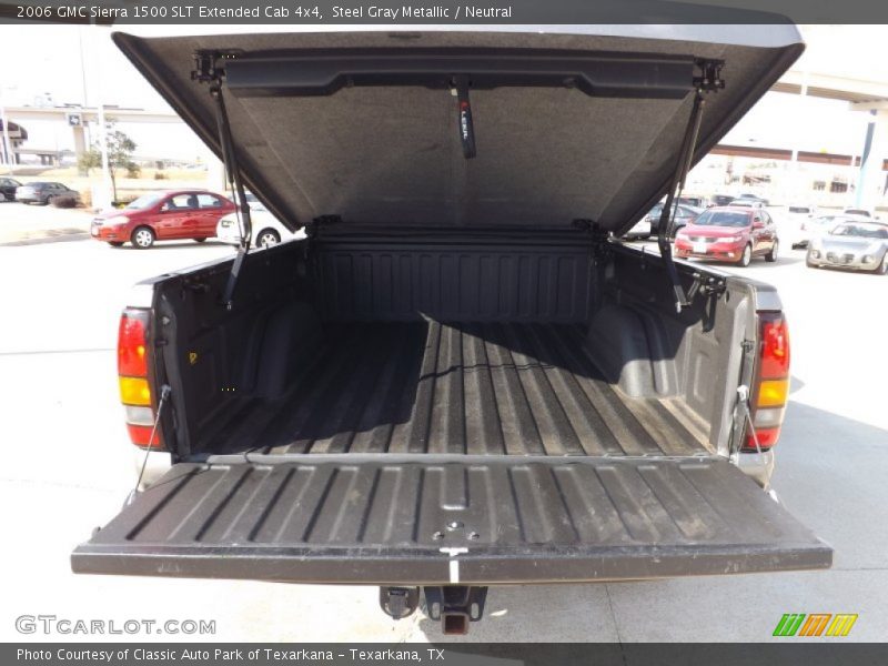 Steel Gray Metallic / Neutral 2006 GMC Sierra 1500 SLT Extended Cab 4x4